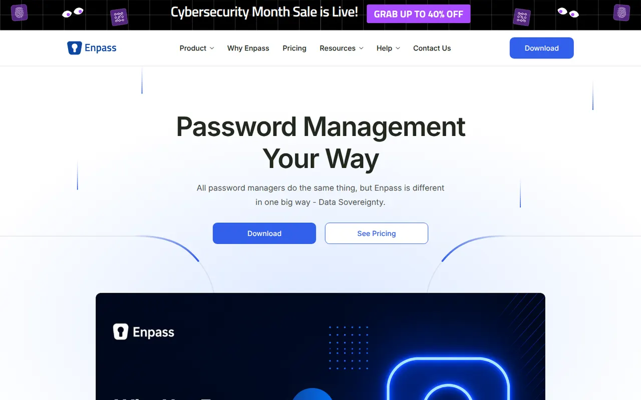 Enpass website screenshot