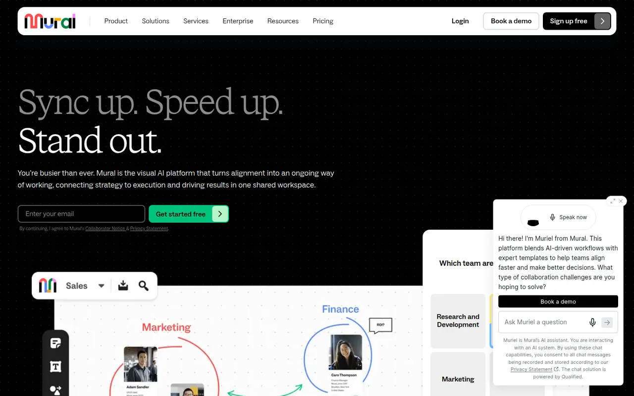 Mural website screenshot