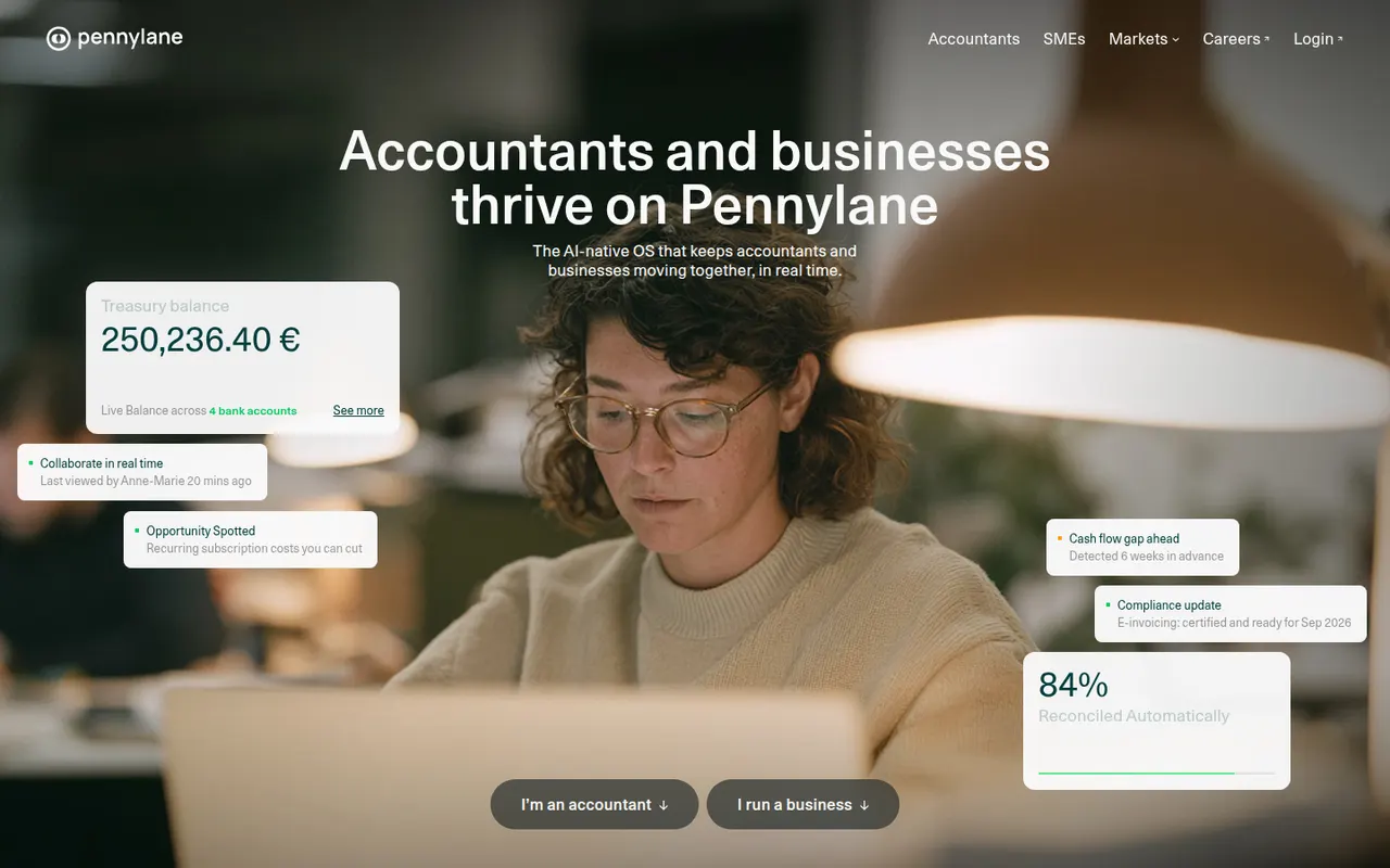 Pennylane website screenshot
